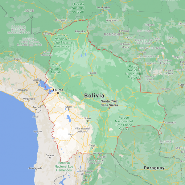 Mapa-bolivia